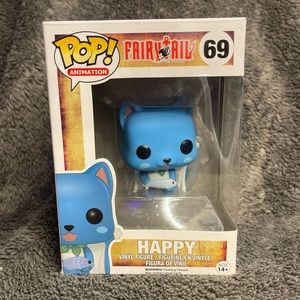 Happy the cat pop figure